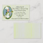 Schitterende soep visitekaartje (Voorkant / Achterkant)