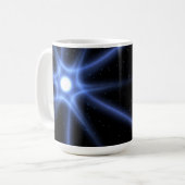 Schitterende Ster Koffiemok (Voorkant links)