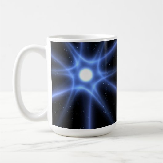Schitterende Ster Koffiemok (Links)