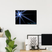 Schitterende Ster Poster (Thuiskantoor)