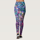 "Schitterende sterren"  Leggings (Achterkant)