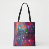Schitterende sterrenveld-tas tote bag (Voorkant)
