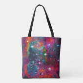 Schitterende sterrenveld-tas tote bag (Achterkant)