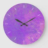 Schitterende, stijlvolle, uitgelijnde papierontwer grote klok (Voorkant)