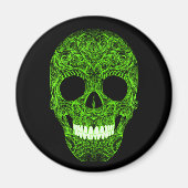 Schitterende Sugar Skull Dia De Los Muertos Dag va Magneet (Voorkant)