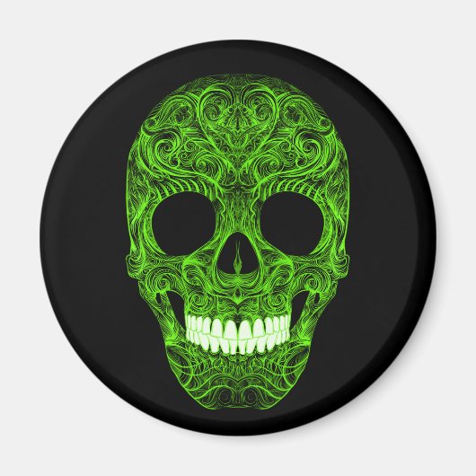 Schitterende Sugar Skull Dia De Los Muertos Dag va Magneet (Voorkant)