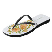 Schitterende T-Shirt-rozen kussen, versperring pap Teenslippers (Schuin)