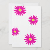 Schitterende tekst van het Bericht van de Daisy Ba Kaart (Achterkant)