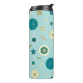 Schitterende thermische getumbler in diatomen thermosbeker (Gedraaid links)