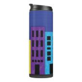 Schitterende thermische trommel thermosbeker (Geroteerd rechts)