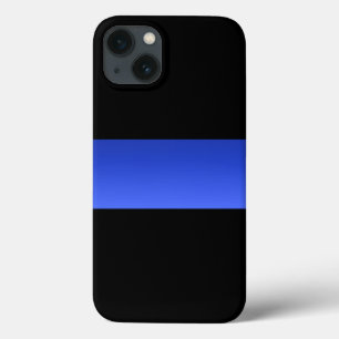 Schitterende Thin Blue Line Police gradiënt Case-Mate iPhone Case