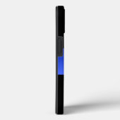 Schitterende Thin Blue Line Police gradiënt Case-Mate iPhone Case (Achterkant / Rechts)