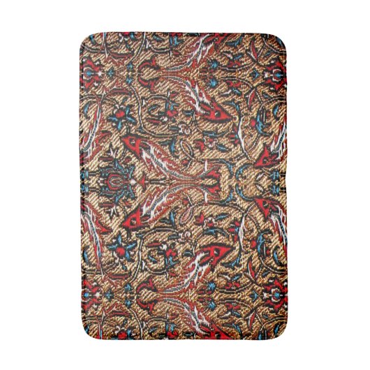 Schitterende turkse vormgeving badmat (Voorkant Verticaal)