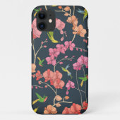 Schitterende vogelstand en orchideeën Case-Mate iPhone case (Achterkant)