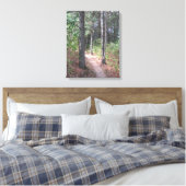 Schitterende wandelfoto-wandkunst canvas afdruk (Insitu (Slaapkamer))