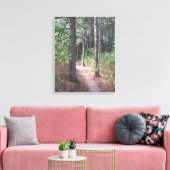 Schitterende wandelfoto-wandkunst canvas afdruk (Insitu (Woonkamer))
