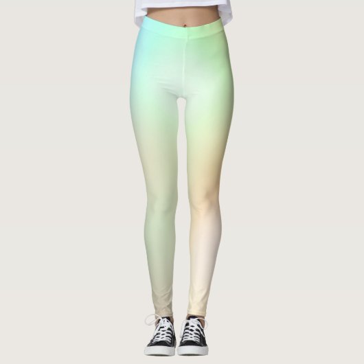 Schitterende waterkleurige afbreekbaar leggings (Voorkant)