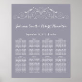 Schitterende weduwenkaart poster (Voorkant)