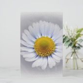 schitterende witte mais briefpapier (Staand voorkant)