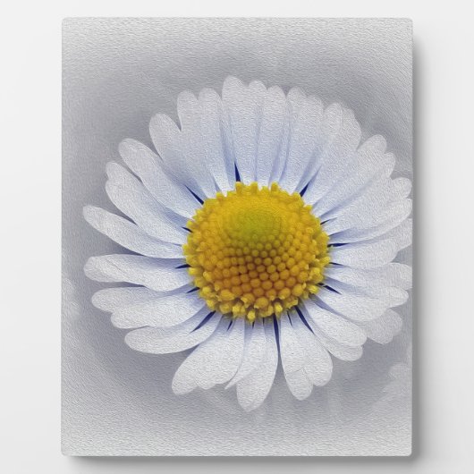 schitterende witte mais fotoplaat (Voorkant)