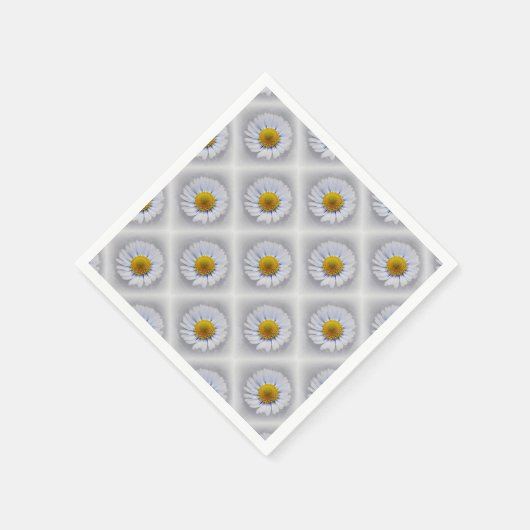 schitterende witte mais servetten (Hoek)