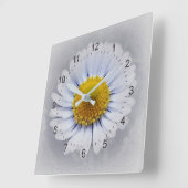 schitterende witte mais vierkante klok (Hoek)