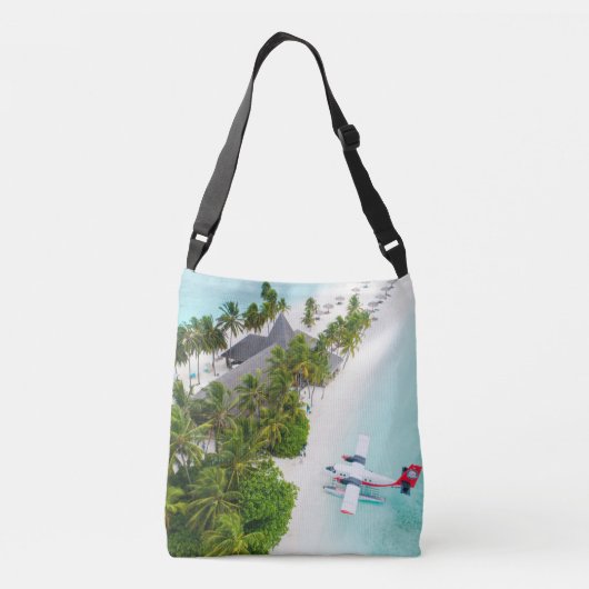 Schitterende Zeeen Crossbody Tas (Achterkant)