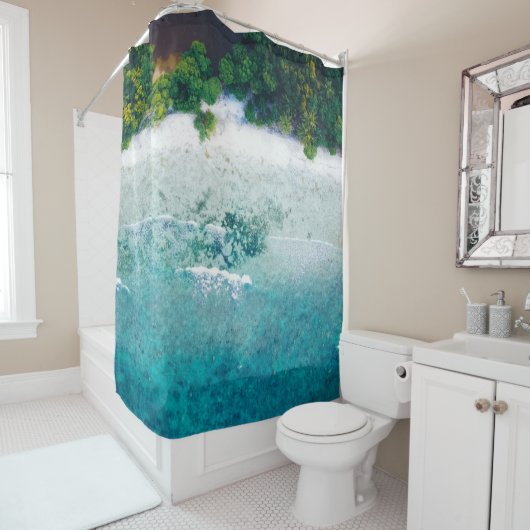 Schitterende Zeeen Douchegordijn (In situ)