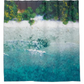 Schitterende Zeeen Douchegordijn (Voorkant)