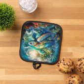 Schitterende Zeeen schildpad Pannenlap (Top down)