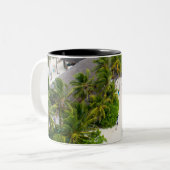 Schitterende Zeeen Tweekleurige Koffiemok (Voorkant links)