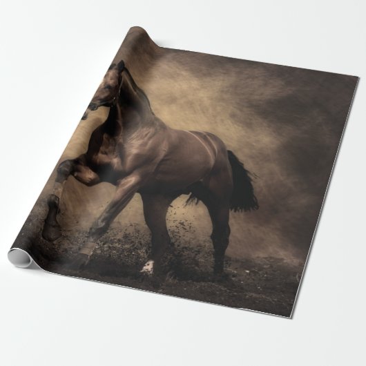 Schitterende zeepijp cadeaupapier (Uitgerold)