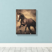 Schitterende zeepijp canvas afdruk (Insitu (Houten vloer))
