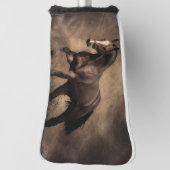 Schitterende zeepijp golfheadcover (Draai 90)