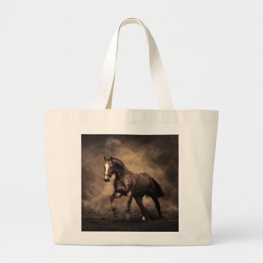 Schitterende zeepijp grote tote bag (Voorkant)