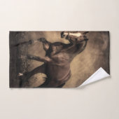 Schitterende zeepijp handdoek (Handdoek)