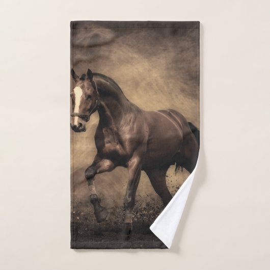 Schitterende zeepijp handdoek (Handdoek)