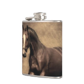 Schitterende zeepijp heupfles (Links)