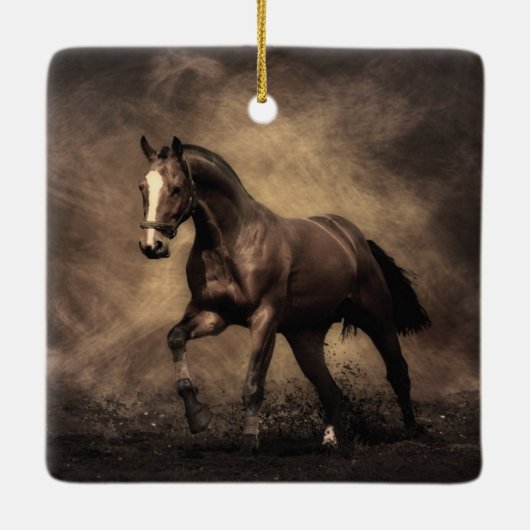 Schitterende zeepijp keramisch ornament (Achterkant)