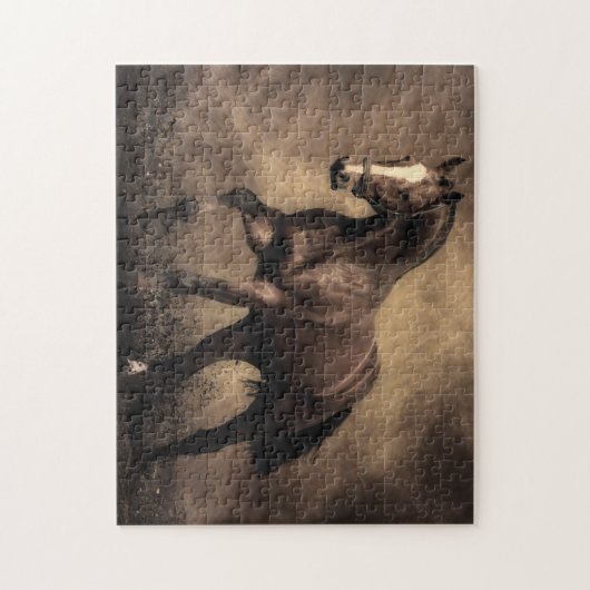 Schitterende zeepijp legpuzzel (Verticaal)