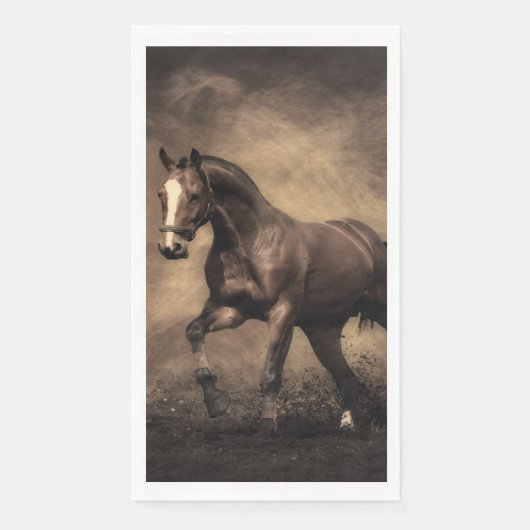 Schitterende zeepijp servet (Voorkant)