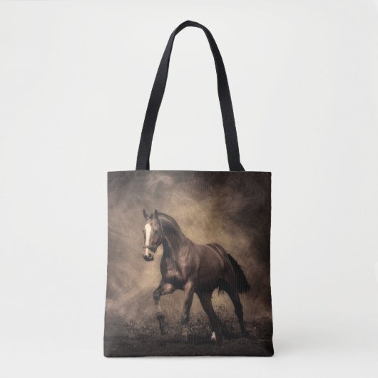 Schitterende zeepijp tote bag (Voorkant)