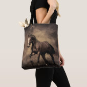 Schitterende zeepijp tote bag (Dichtbij)