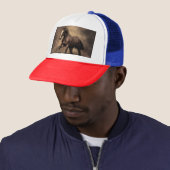 Schitterende zeepijp trucker pet (In situ)