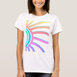 Schitterende zon t-shirt