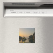 Schitterende zonsondergang in Halong Bay Vietnam H Magneet (Insitu (Vaatwasser))