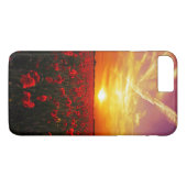 Schitterende zonsondergang op papaver Case-Mate iPhone case (Achterkant (Horizontaal))