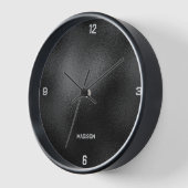 Schitterende zwarte klok (Hoek)