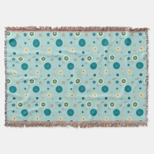 Schitterige diatomen met trow Blanket Deken (Voorkant)
