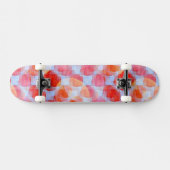 Schittering van ontwerp textuur achtergrond skateboard (Horizontaal)